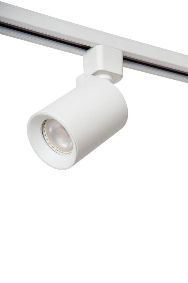 Lucide TRACK NIGEL Track spot - 1-circuit Track lighting system - 1xGU10 - White (Extension) - turned off